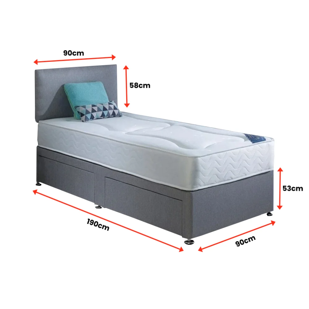 Single Bed with Mattress Included - Image 8